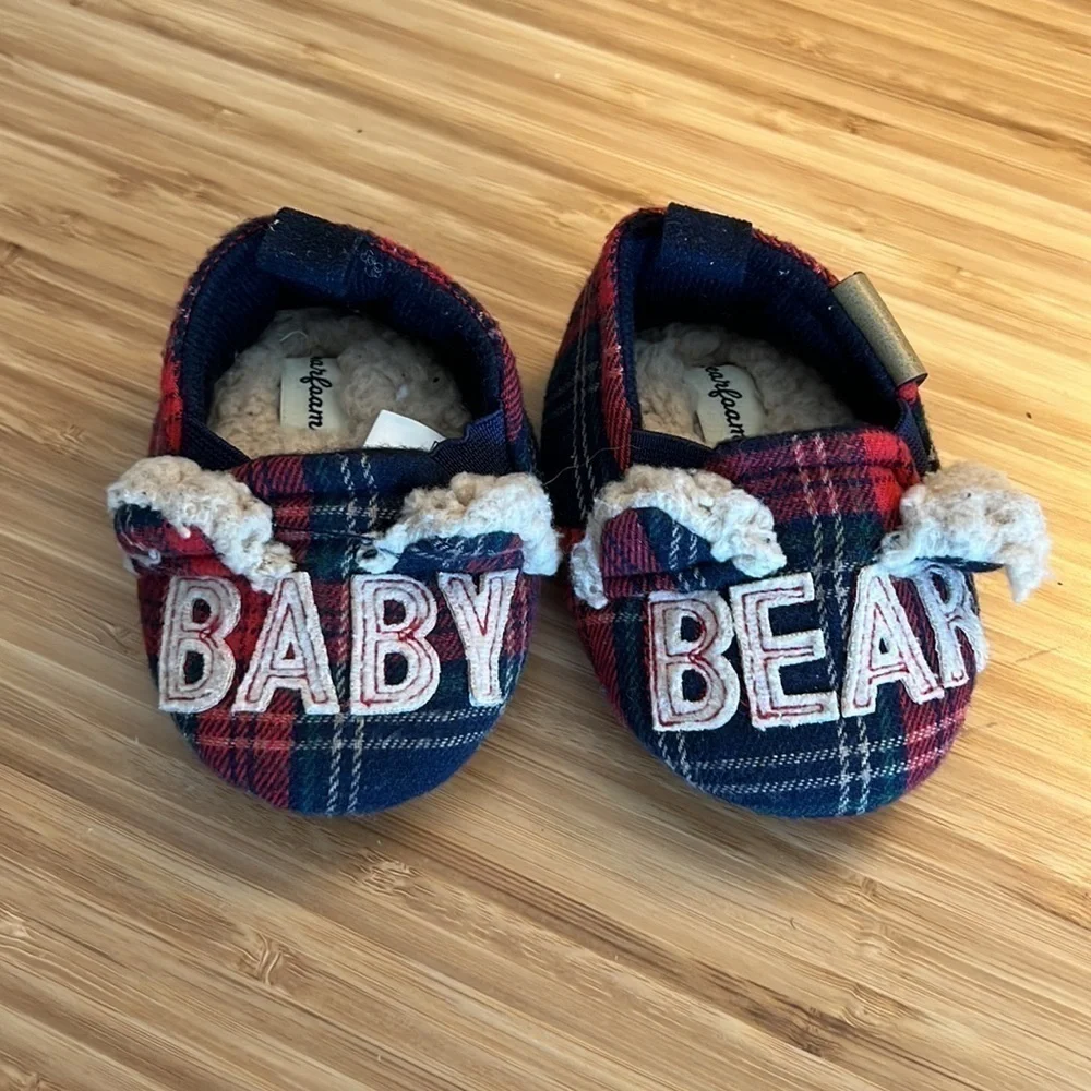DearFoams baby Slippers Baby Bear 3-6 Months